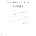 Планка карнизная 100х69х2000 NormanMP (ПЭ-01-2004-0.5)