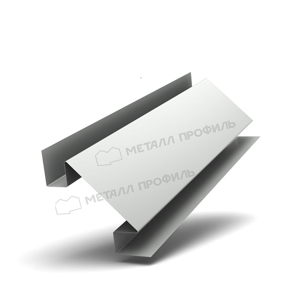 Планка угла внутреннего сложного 75х3000 (ПЭ-01-9003-0.5) ― заказать в Иркутске по доступной стоимости.
