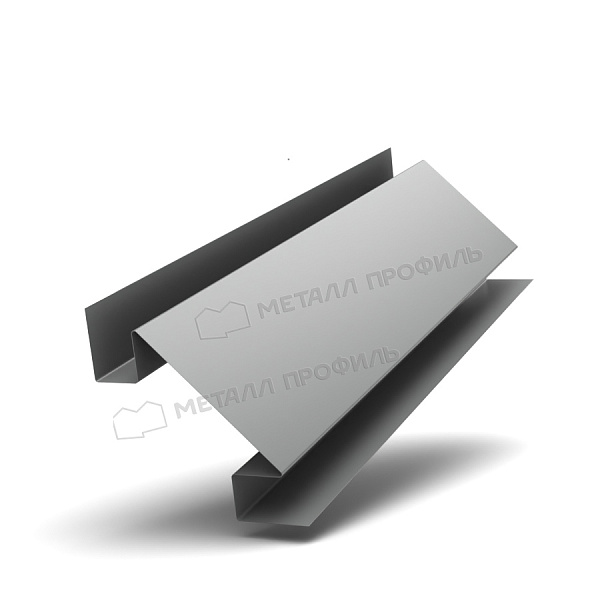 Планка угла внутреннего сложного 75х3000 (ПЭ-01-9006-0.5) ― заказать в интернет-магазине Компании Металл Профиль по приемлемой стоимости.